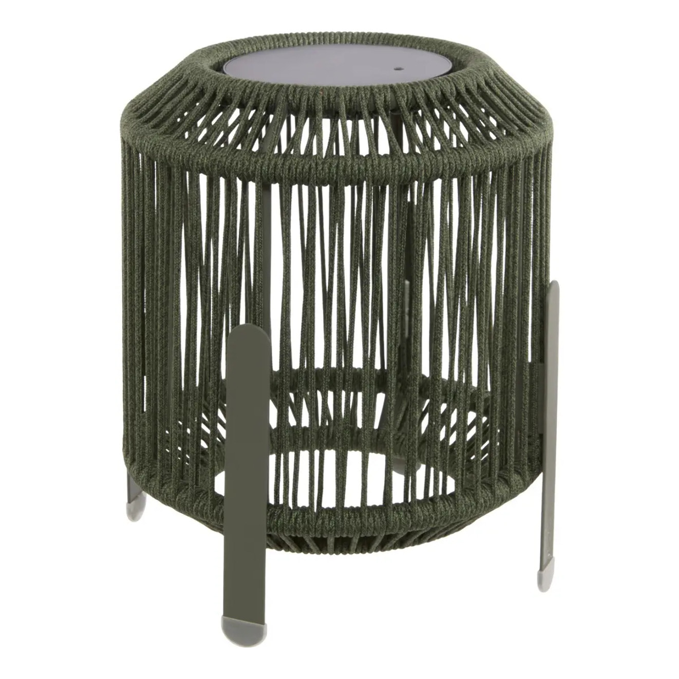 Lanterne Liny solaire vert laurier H36cm