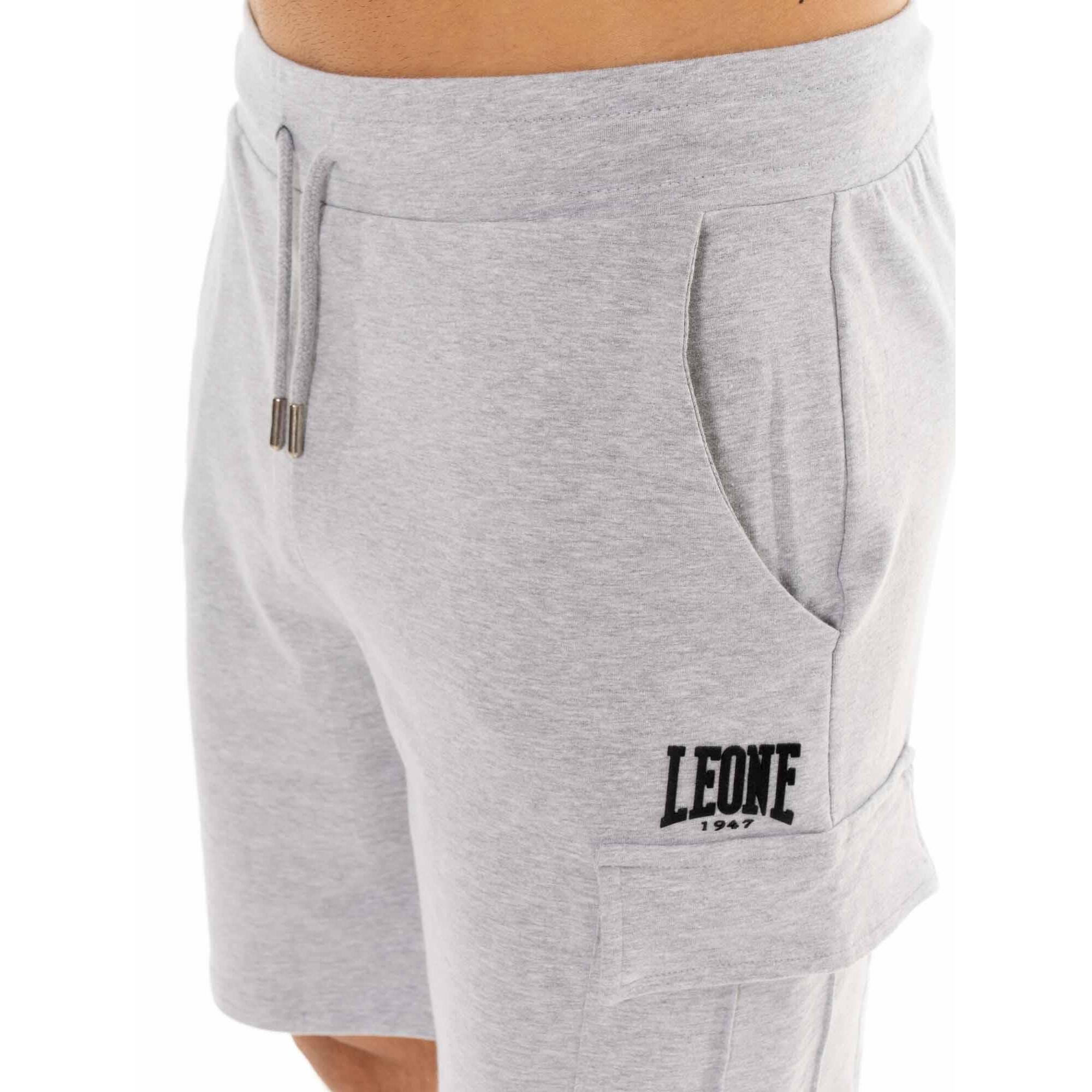 Pantaloncini cargo da uomo in twill elasticizzato Leone Easy