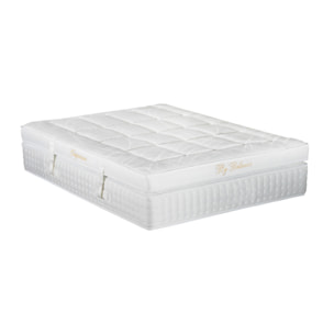 Ensemble Matelas Memoire de forme Empereur avec sommier en bois