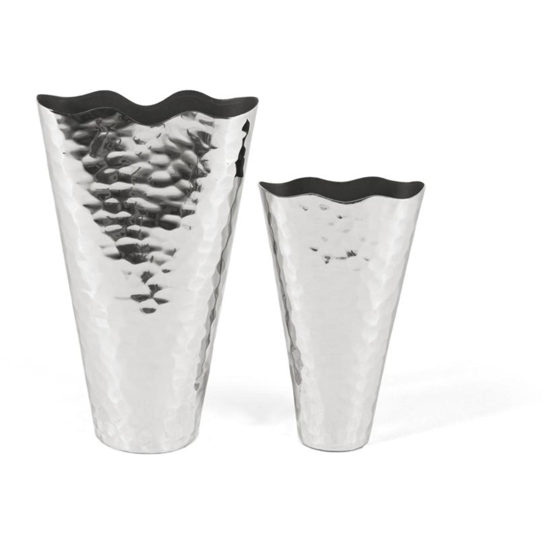 Decoracion de Metal Grande 10 Cm, Pequeño 8 Cm Estilo Moderno