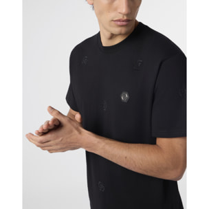 PHILIPP PLEIN T-shirt girocollo a maniche corte MONOGRAM