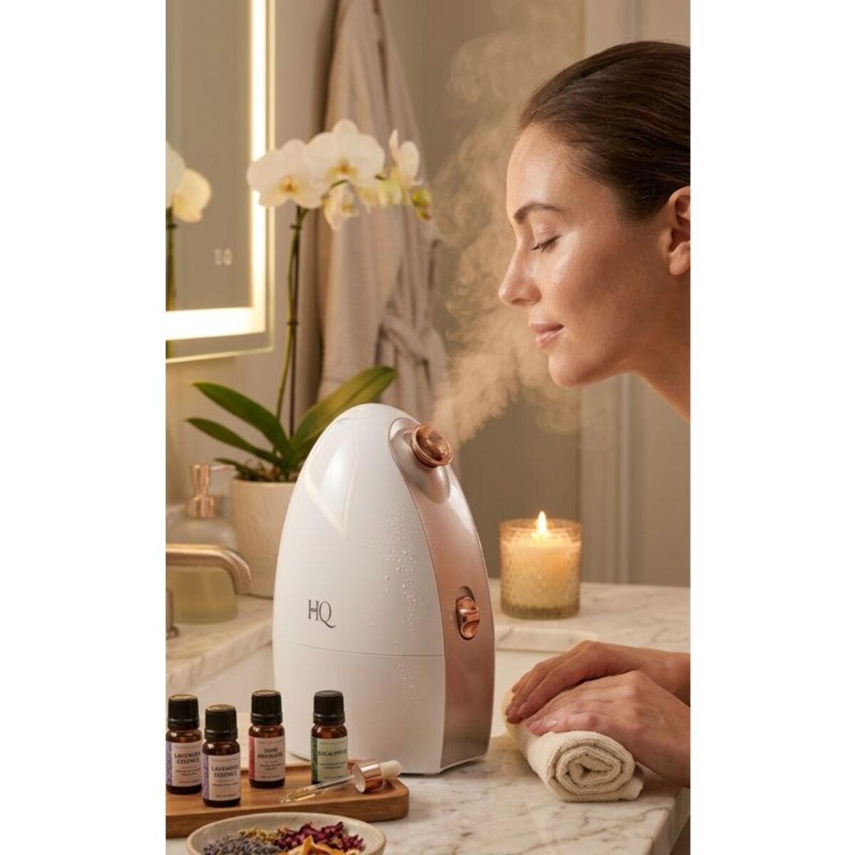 Sauna facial HQ Aromathérapie