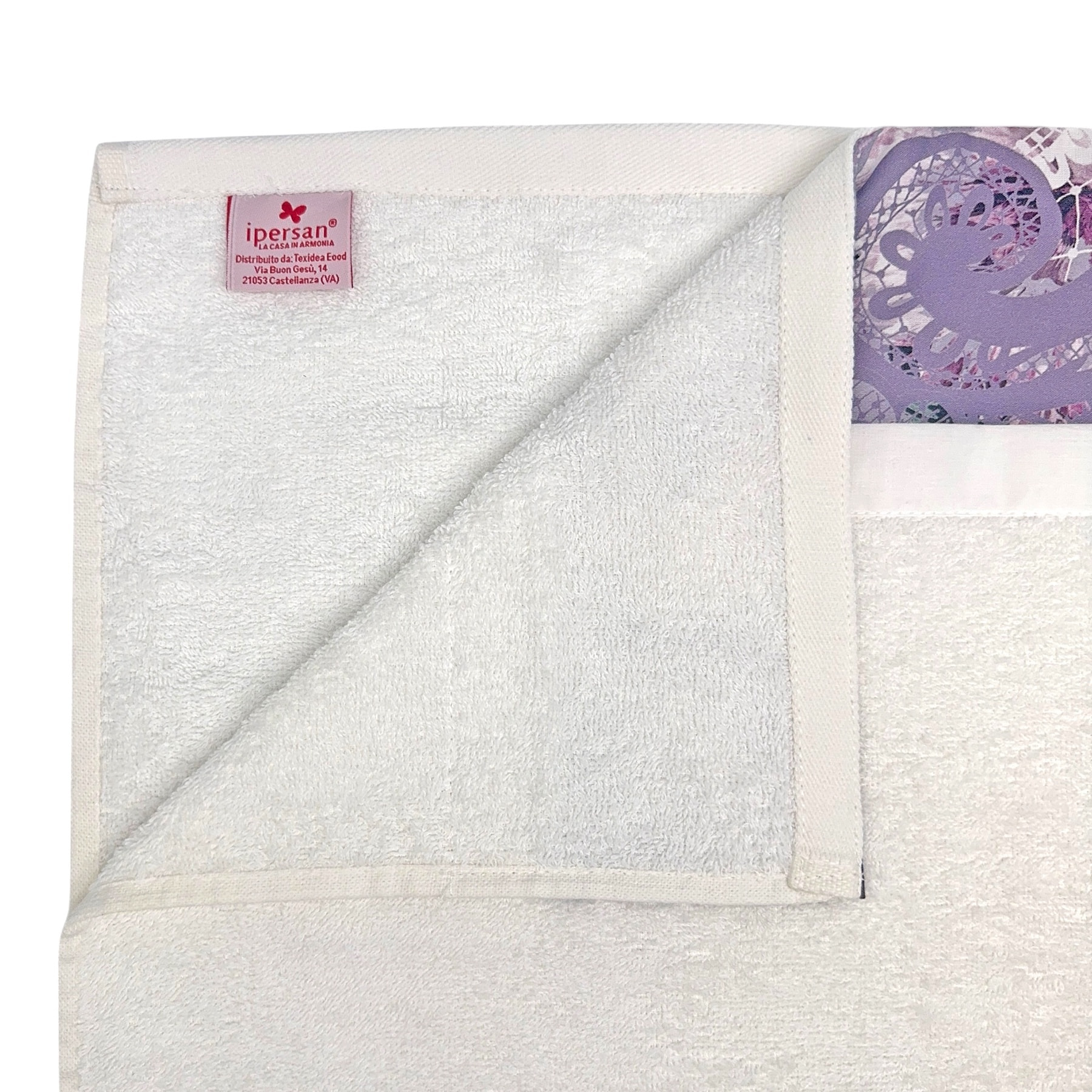 Set Spugna RAMAGE 2 Pezzi: Viso+Ospite - Bianco - 450 gr/m² - Puro Cotone