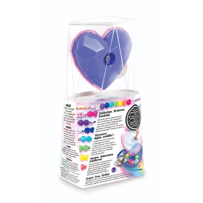 Make It Real - Crystal Secret Espositore Braccialetti Collezionabili con Cristallo Swarovski