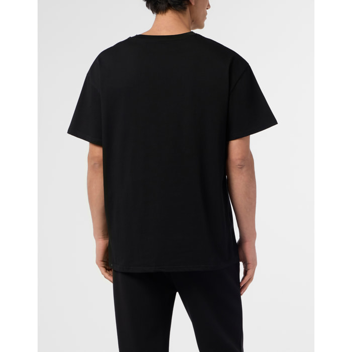 PLEIN SPORT Camiseta Cuello Redondo Ss LOGO