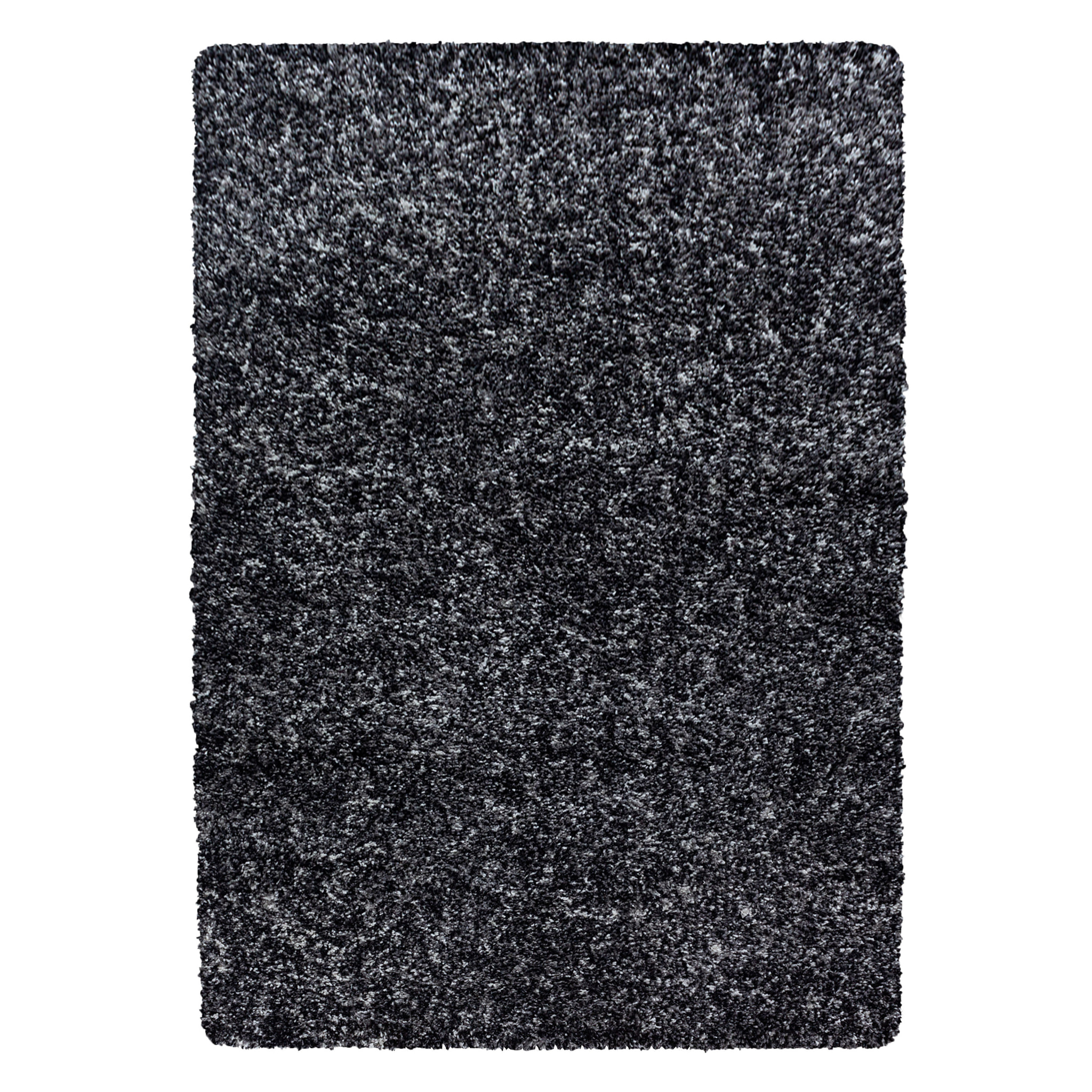 ENJOY - Tapis shaggy à poils longs anthracite