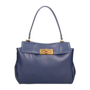 Borsa a mano da donna Made in Italy - Modello Padova - 100% pelle - 28.0 x 19.0 x 8.0 cm