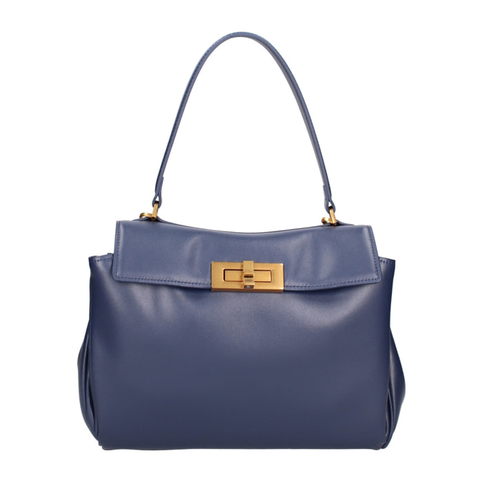 Borsa a mano da donna Made in Italy - Modello Padova - 100% pelle - 28.0 x 19.0 x 8.0 cm