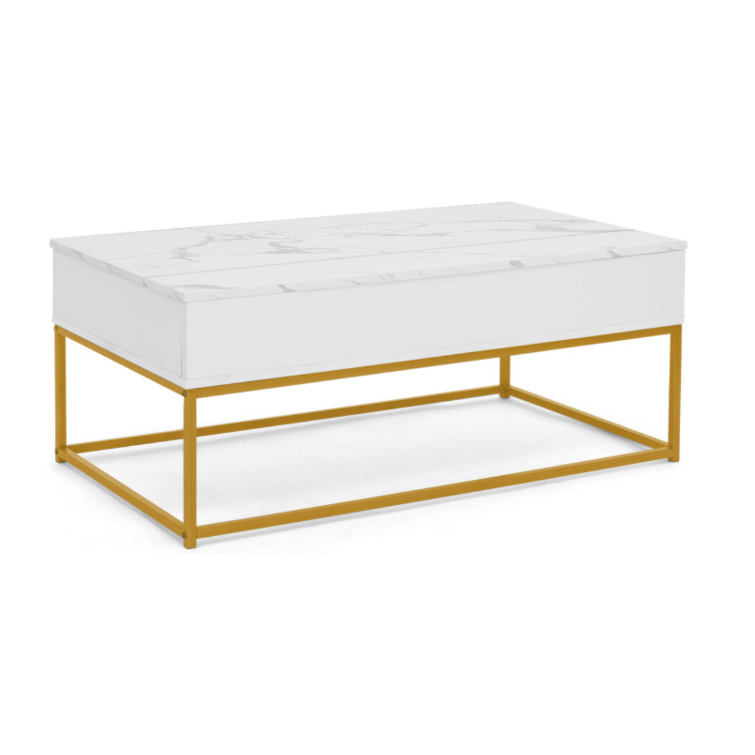 Table basse Glam avec plateau relevable