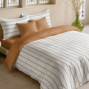 Couverture nordique ocre Laroa