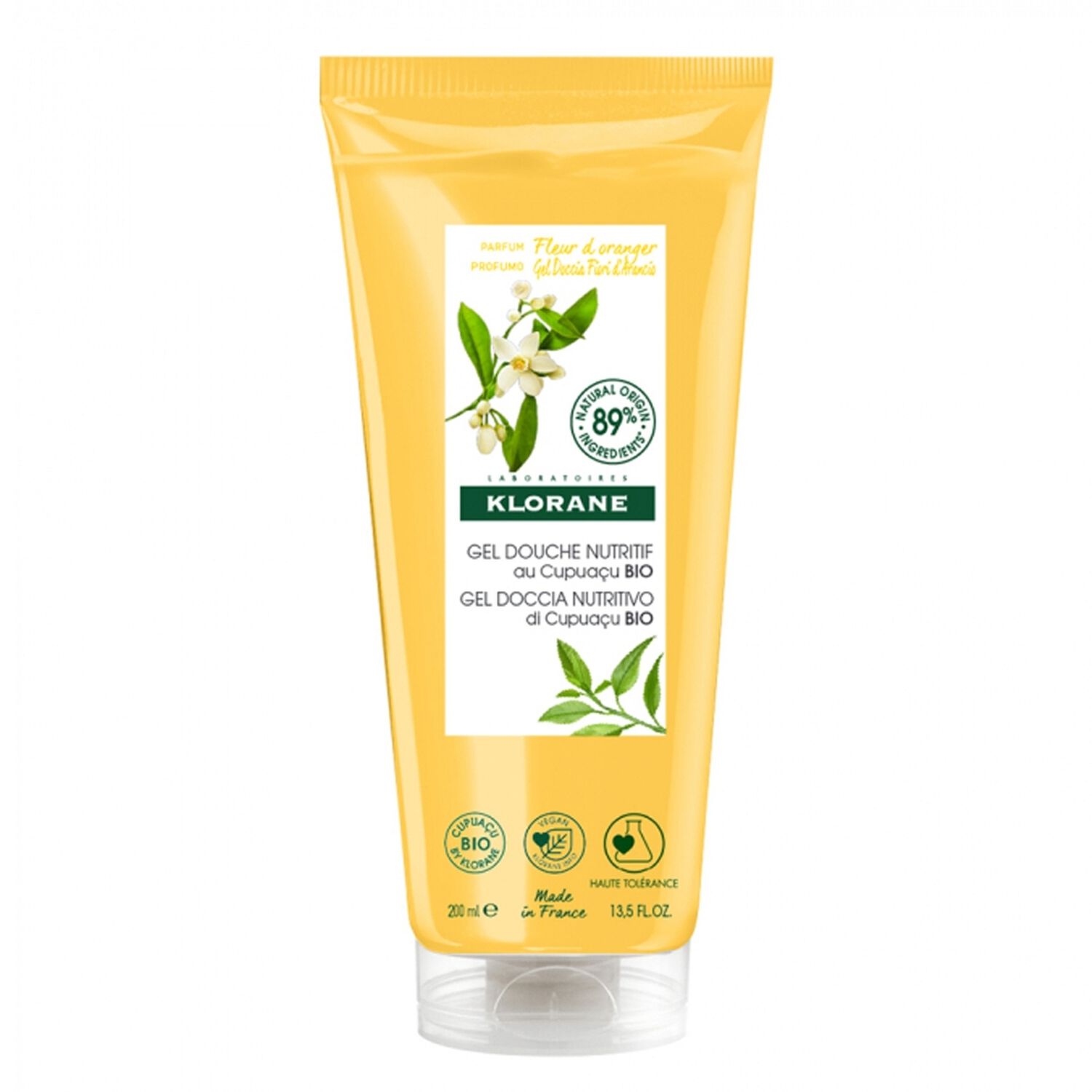 Fleur d'Oranger Bio   - Gel Douche - 200 ml