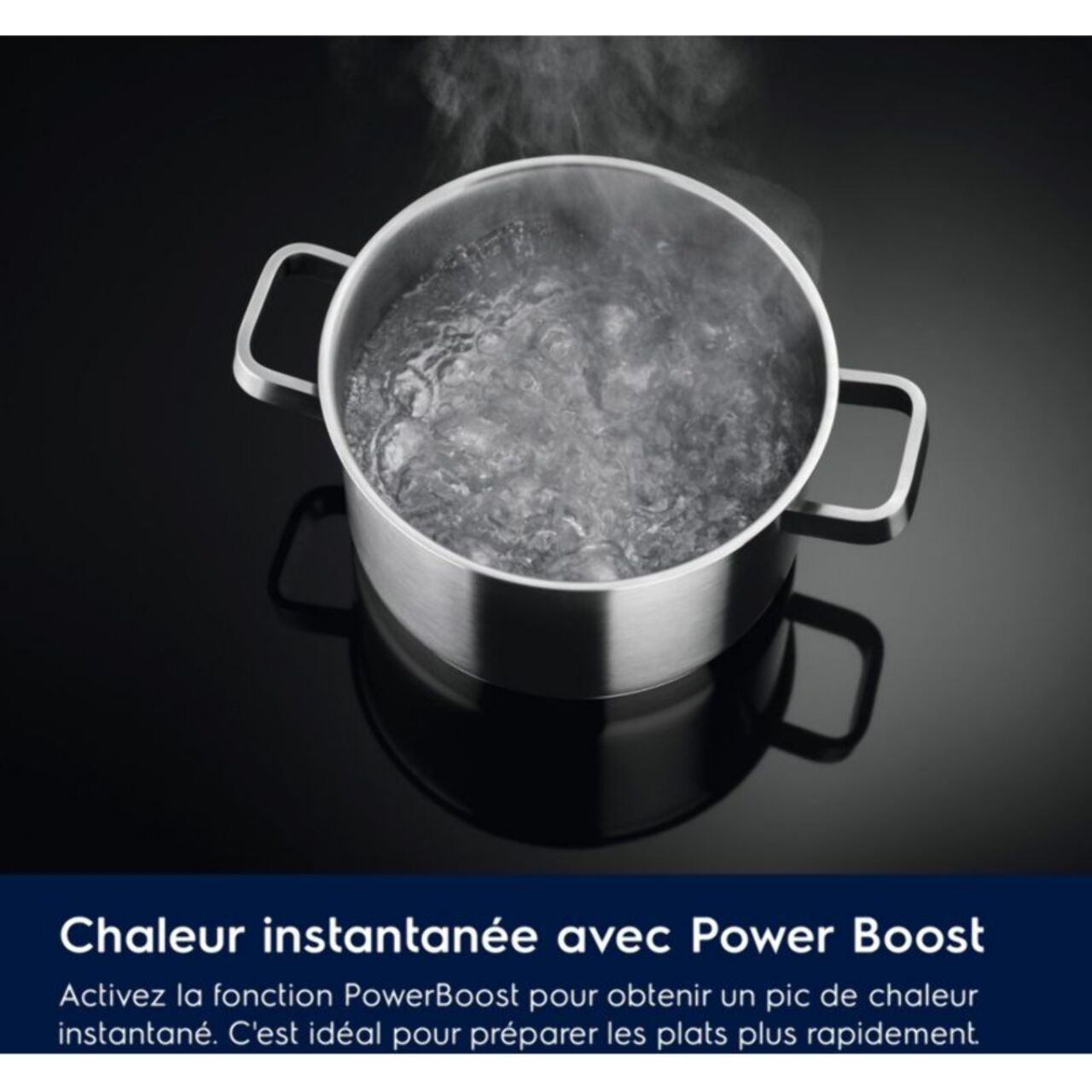 Plaque induction ELECTROLUX EIV95550 Flex90 H2H, Grande Zone Flexible Flex