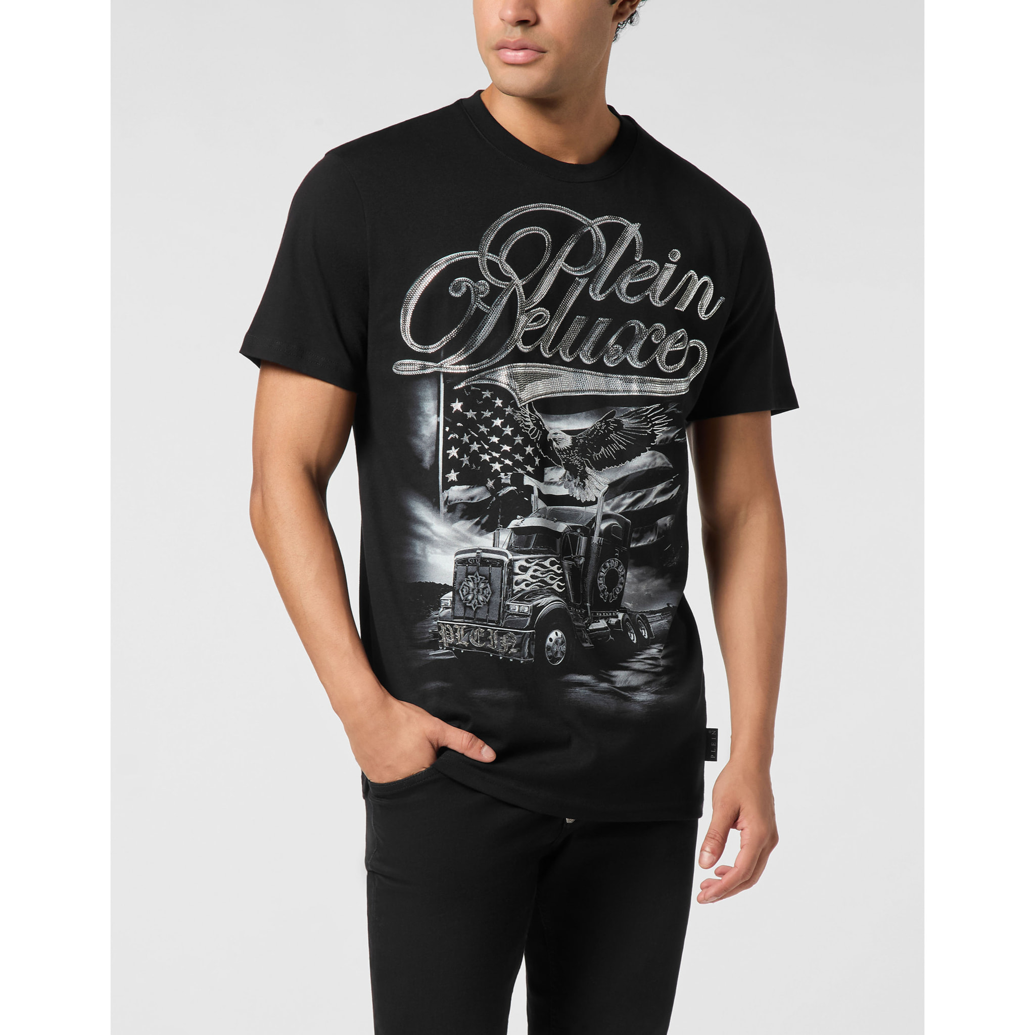 PHILIPP PLEIN Maglietta girocollo Ss