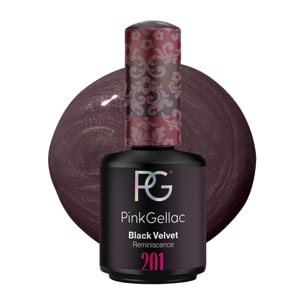 Vernis semi-permanent - 201 Black Velvet - 15 ml