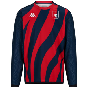 Felpe Kappa Bambino Aldren Pro 8 Genoa Rosso