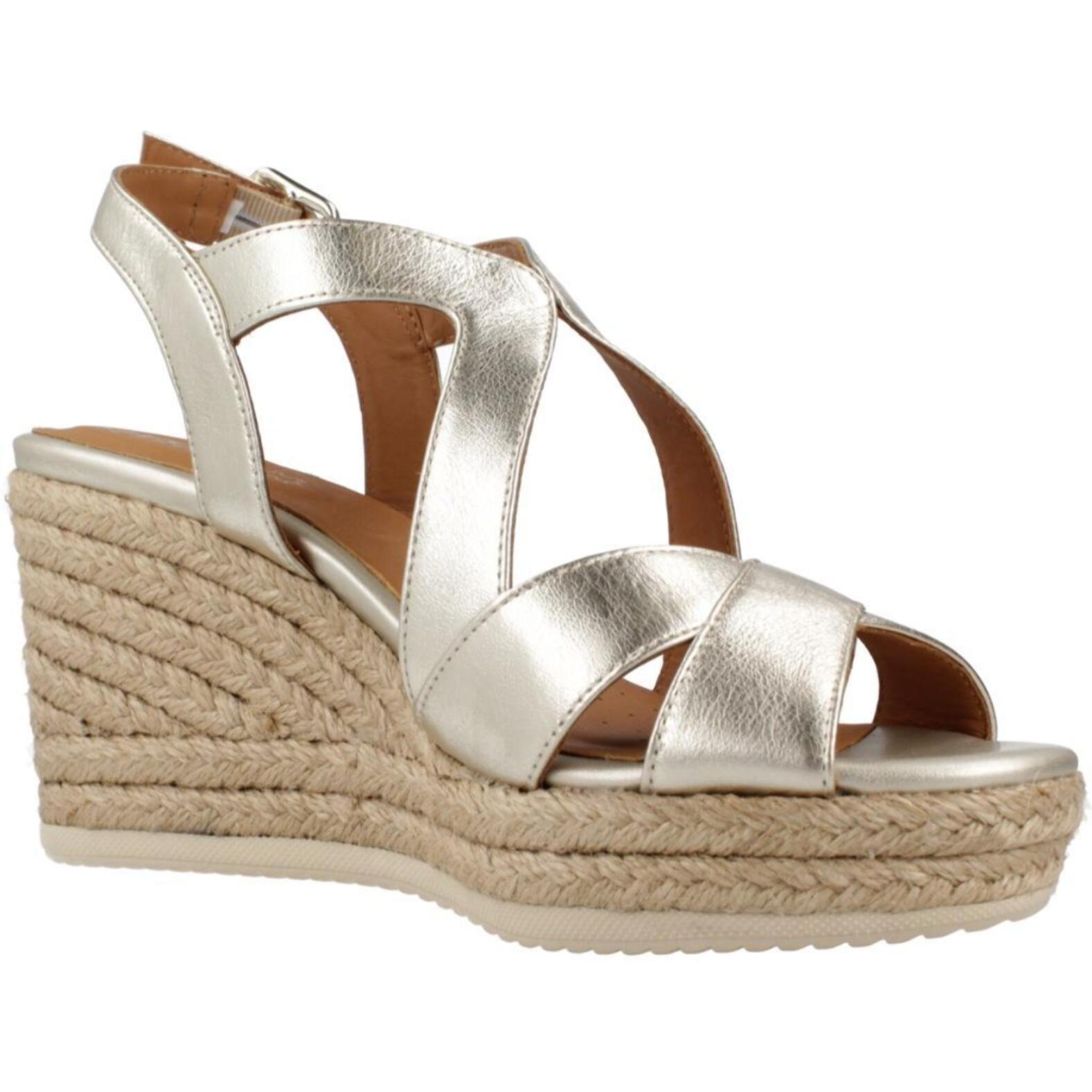 Sandalias Mujer de la marca GEOX  modelo D PONZA ORO