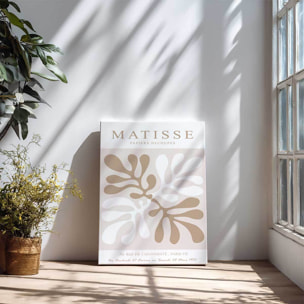 Tableau Matisse formes organiques modernes Toile imprimée