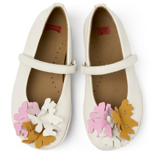 CAMPER Twins - Ballerine Bambina Bianco