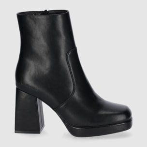 Botines - Negro - Tacón: 9 cm