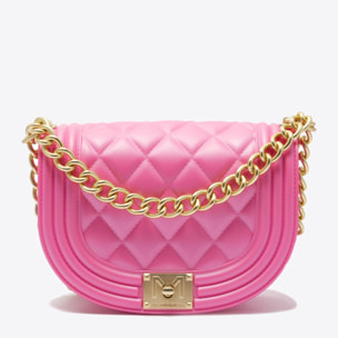 Borsa a mano da donna - Modello False - 100% PVC - 20.5 x 15.5 x 7.0 cm