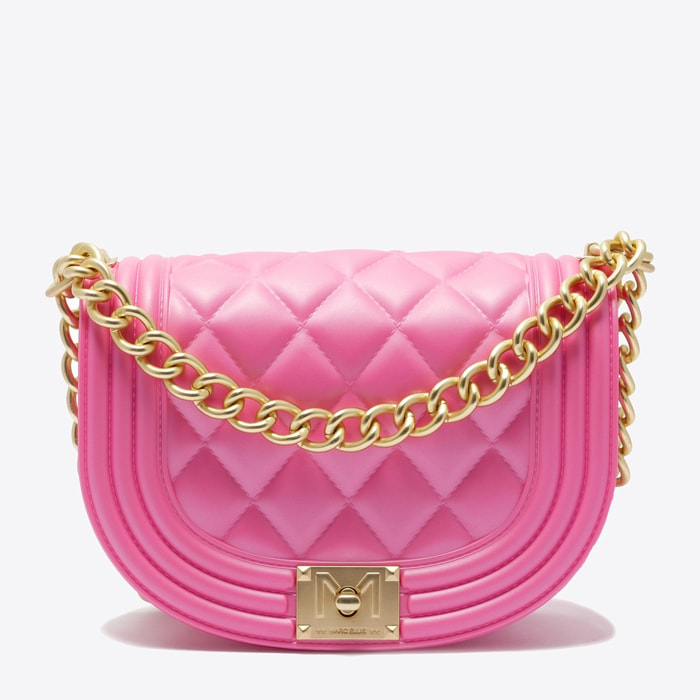 Borsa a mano da donna - Modello False - 100% PVC - 20.5 x 15.5 x 7.0 cm