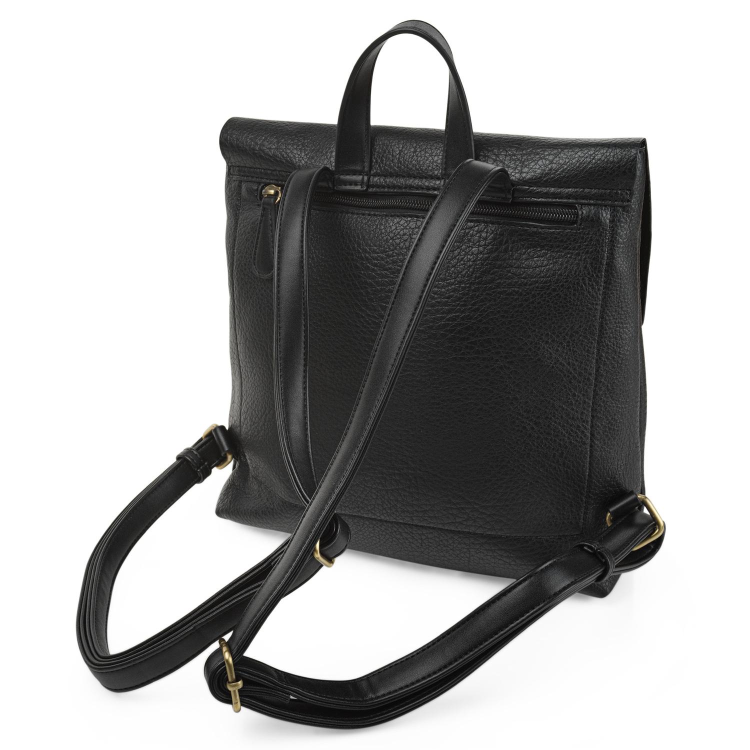 Bolso Mochila Mujer Lois Ankeny Negro