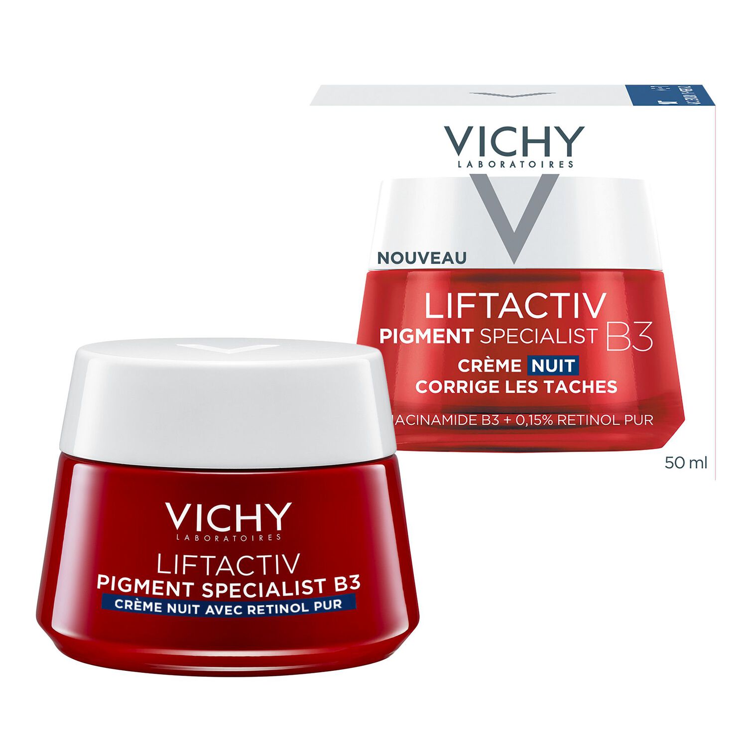 Liftactiv - Crème de Nuit Correctrice de Teint Vitamine B3 50 ml