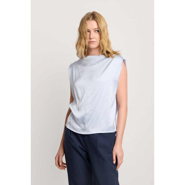 Kocca - Blusa con drappeggio Donna