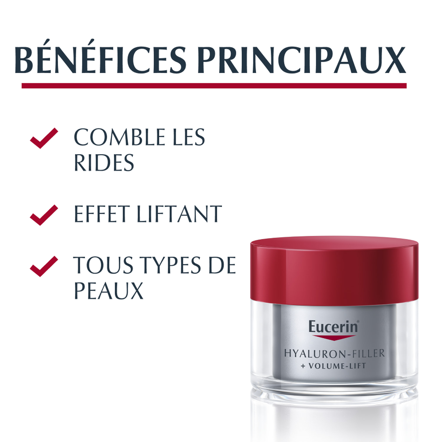 Hyaluron-Filler Volume-Lift - Soin de Nuit Volumisateur - Tous Types de Peaux - 50 ml