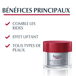 Hyaluron-Filler Volume-Lift - Soin de Nuit Volumisateur - Tous Types de Peaux - 50 ml