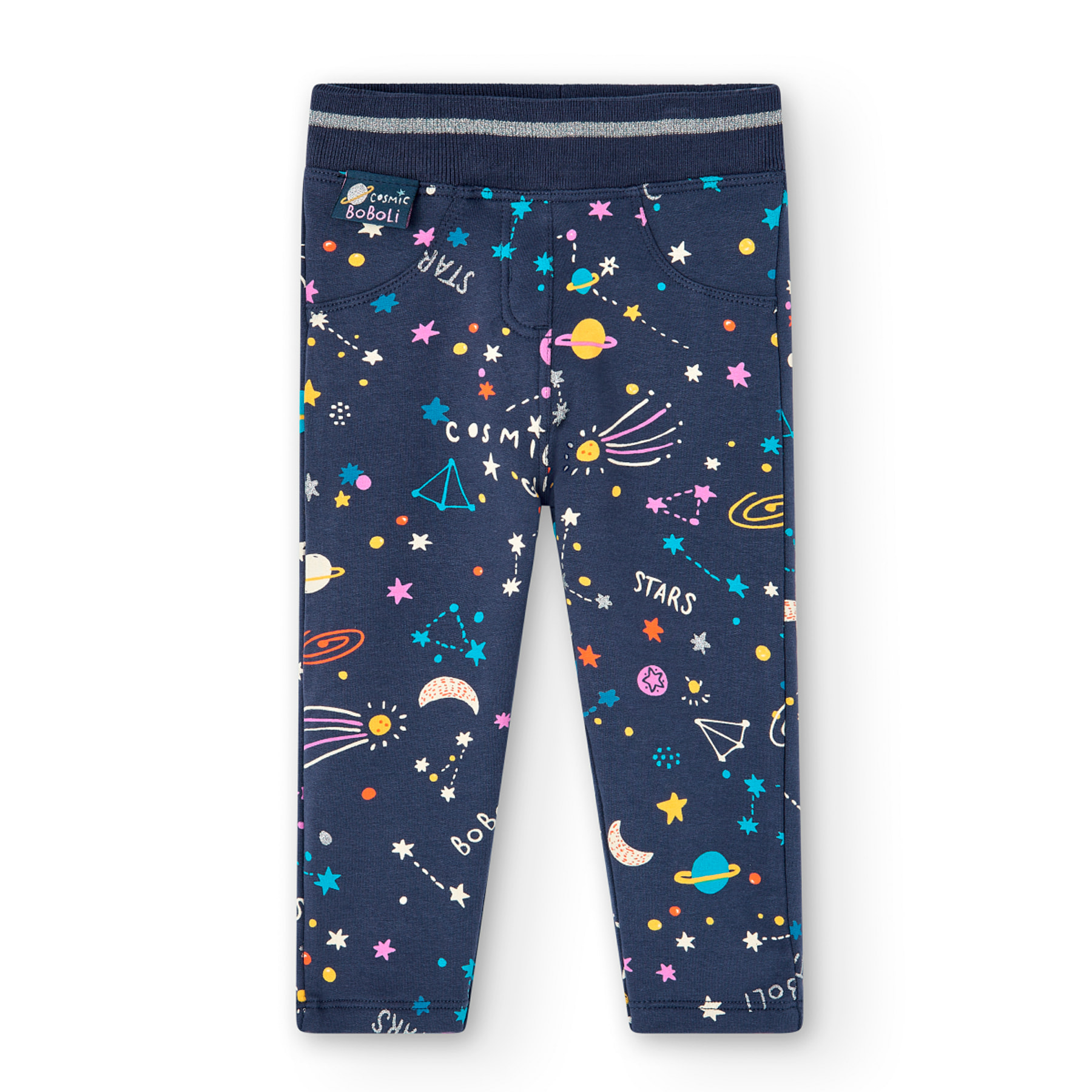 Pantalón felpa estampado de bebé -BCI