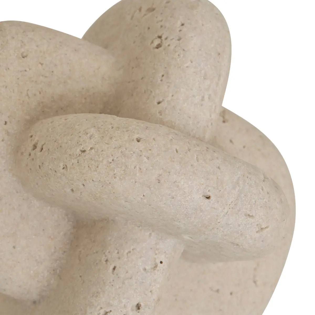 Déco à poser Dave H.14cm résine effet pierre