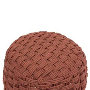 Pouf de jardin Obbae acajou