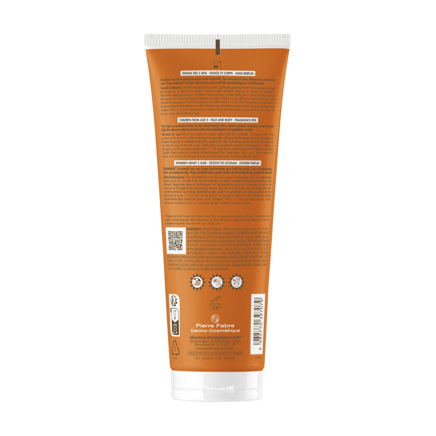 Solaires - Lait Solaire Enfant Visage & Corps SPF 50+ - 250 ml