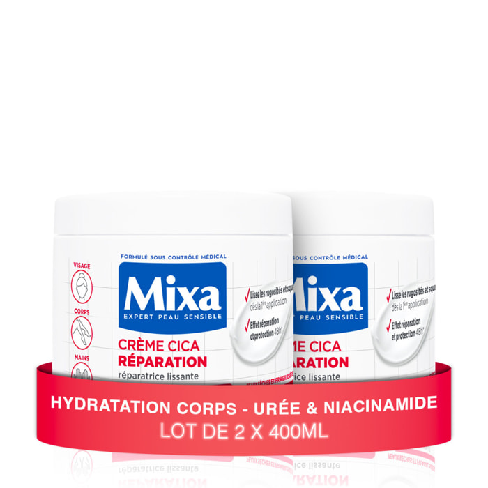 Mixa Crème Cica Reparation 400ml Lot 2