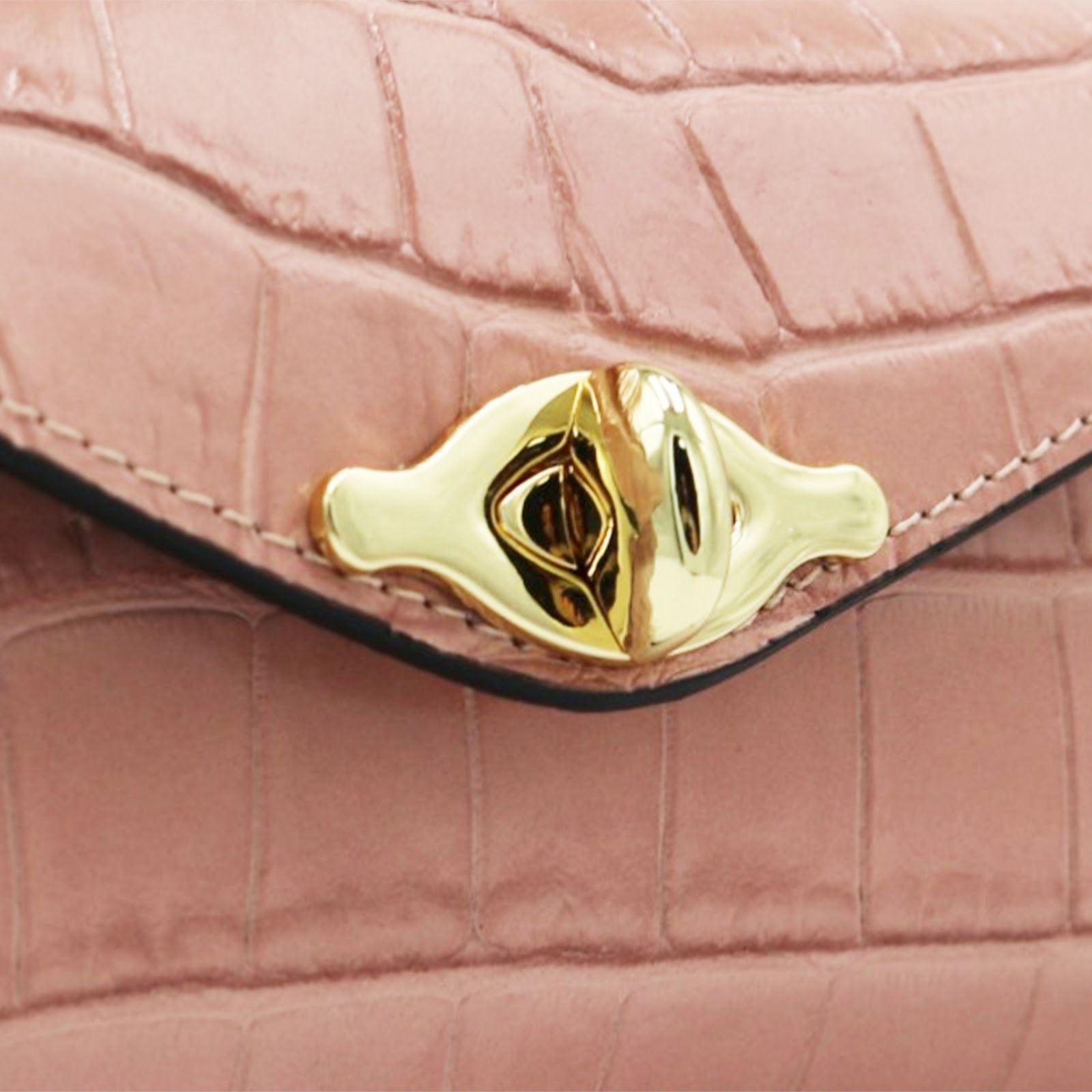 Cartera Cheval Firenze Marlon Croc Rosa