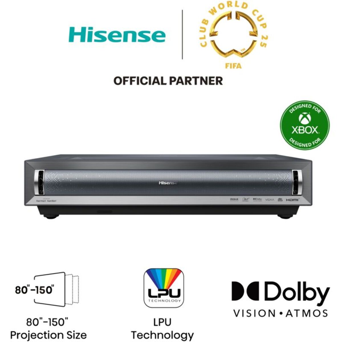Vidéoprojecteur home cinéma HISENSE PX3