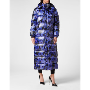 PHILIPP PLEIN Down Jacket FLOWERS