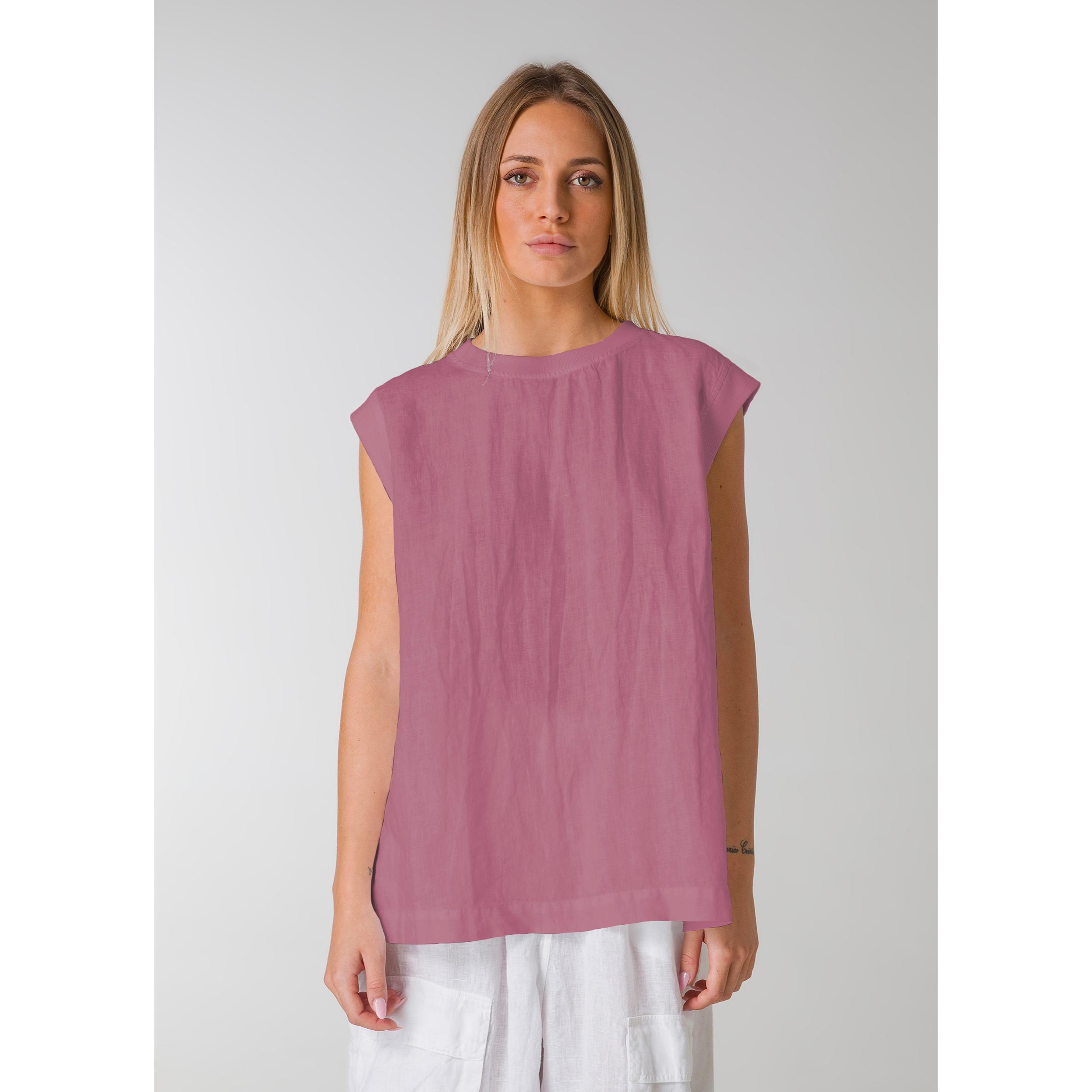 DEHA - Blusa LINEN BLOUSE in Lino per donna