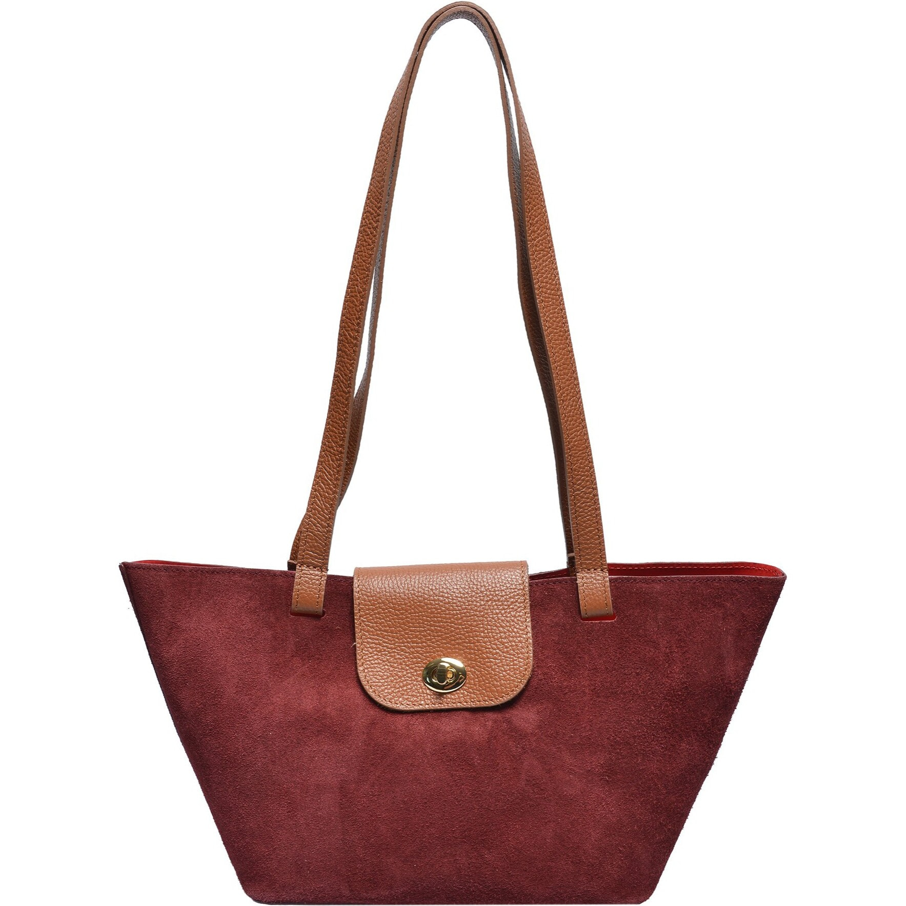 Tote Anna Luchini Bordeaux