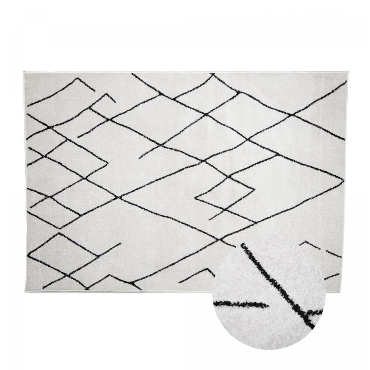 Tapis berbère tissé motifs tribaux DIHO