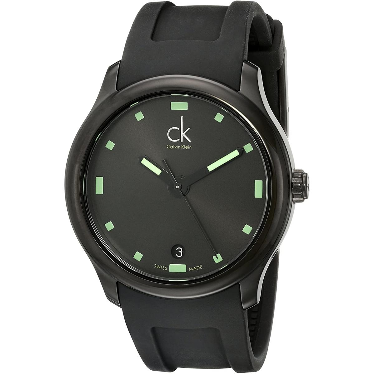 Orologio CALVIN KLEIN VISIBLE Silicone Nero