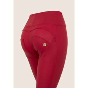 Pantaloni push up WR.UP® vita alta superskinny similpelle
