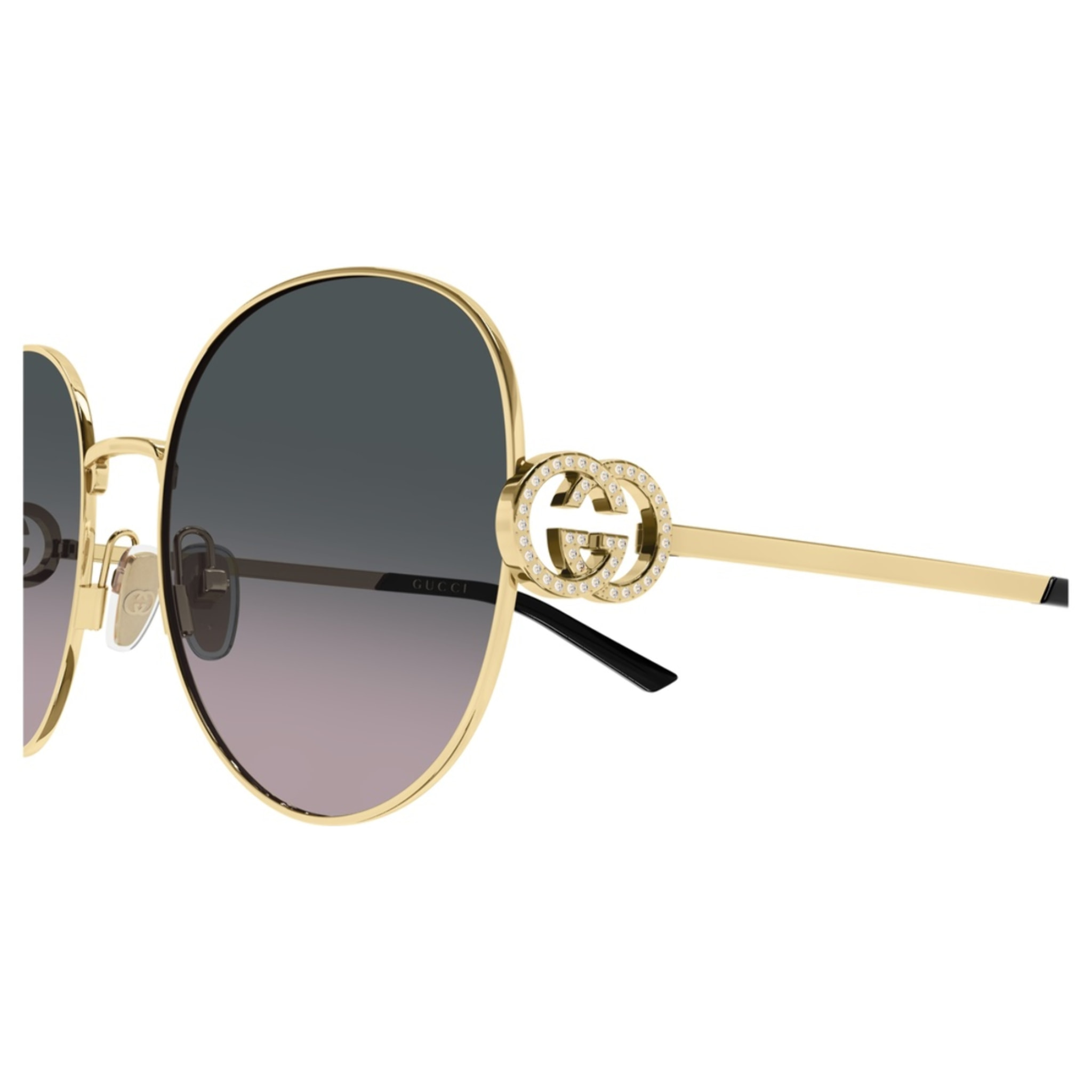 Gafas de Sol Gucci GG2047S-002 de Metal Mujer 58 mm