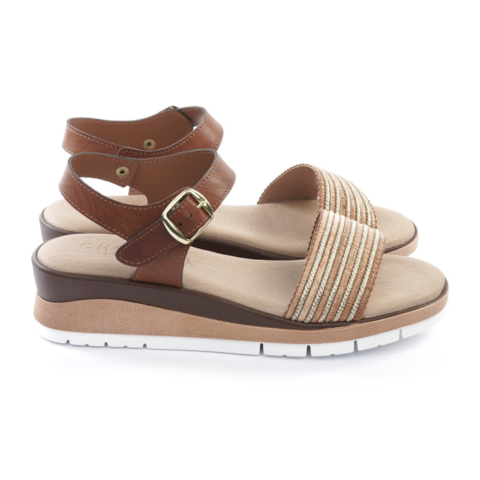 SANDALO ZEPPA FASCIA CORTECCIA PLATINO