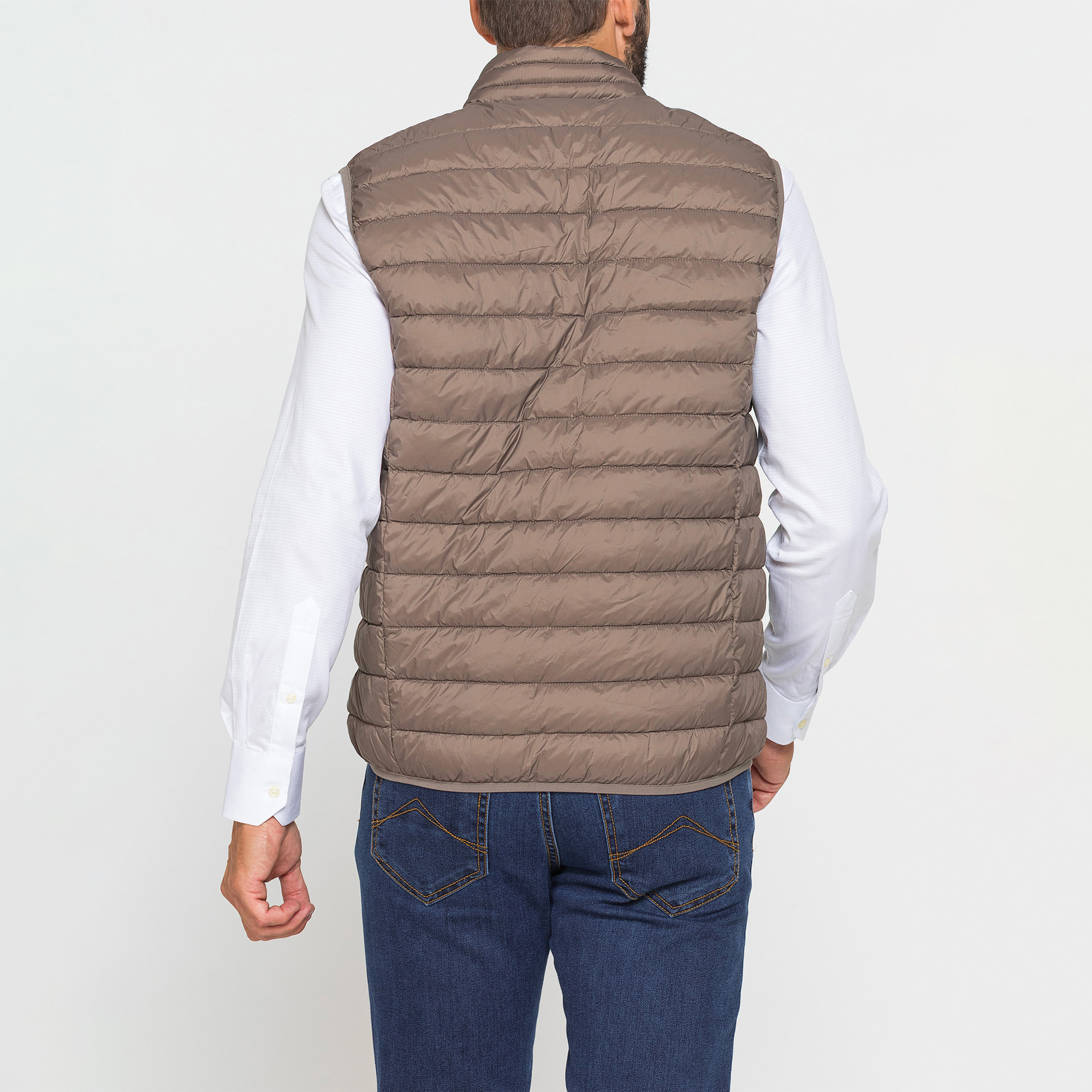 GILET ANTIVENTO ULTRALIGHT SMANICATO DA UOMO
