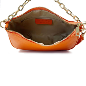 Chicca Borse Pochette Clutch Arancione