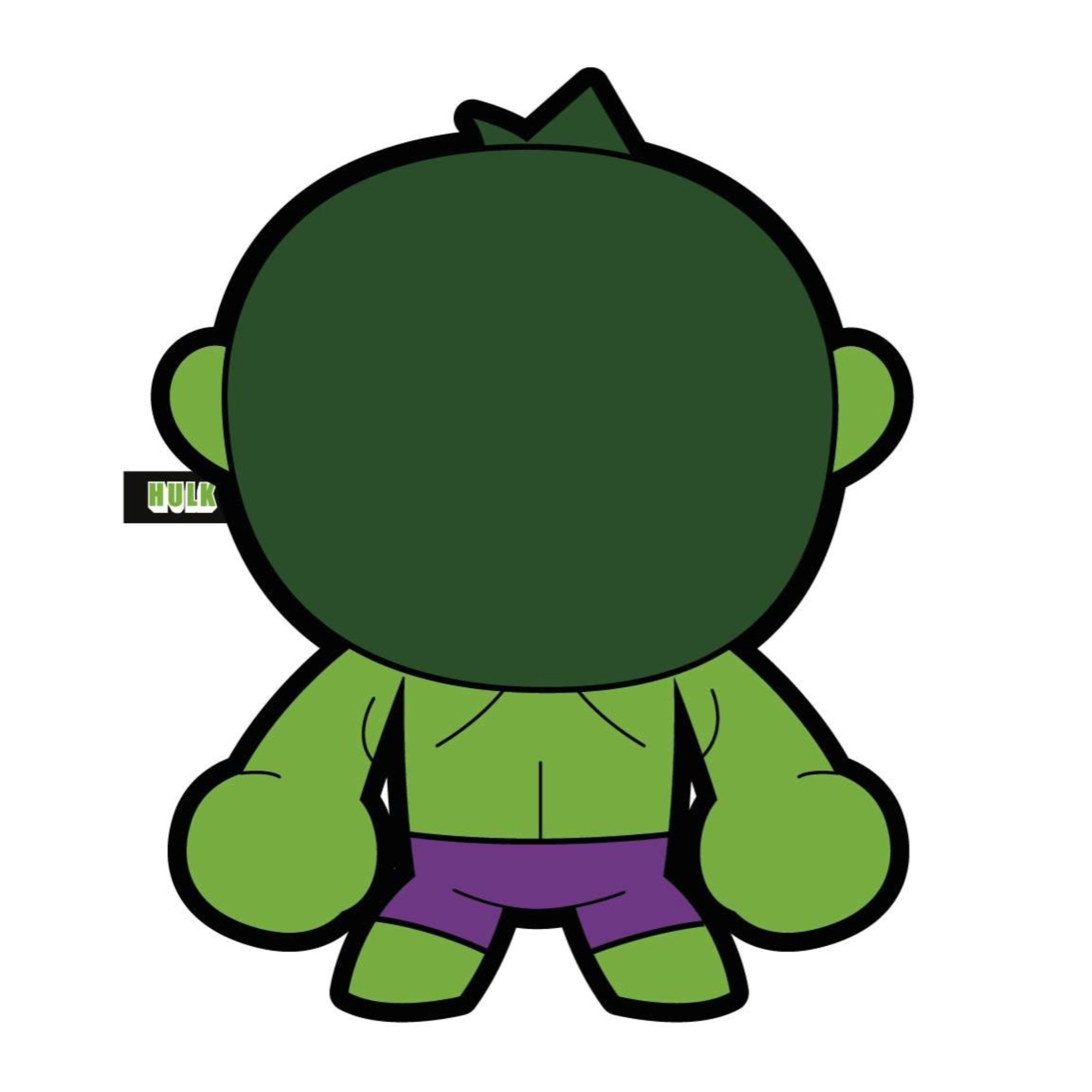 Juguete peluche para perros diseño avengers hulk