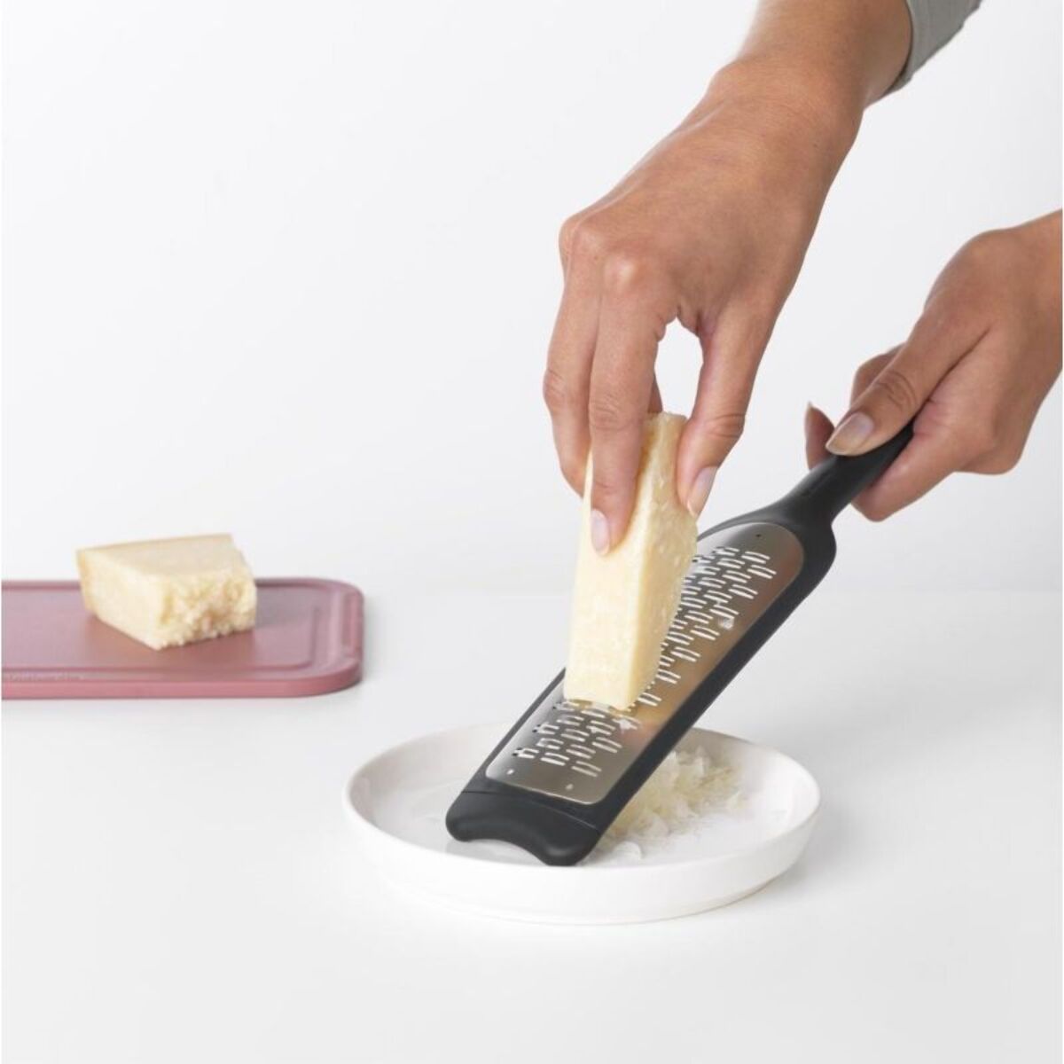 Râpe BRABANTIA Rape coupe fine plus etui - Dark Gr