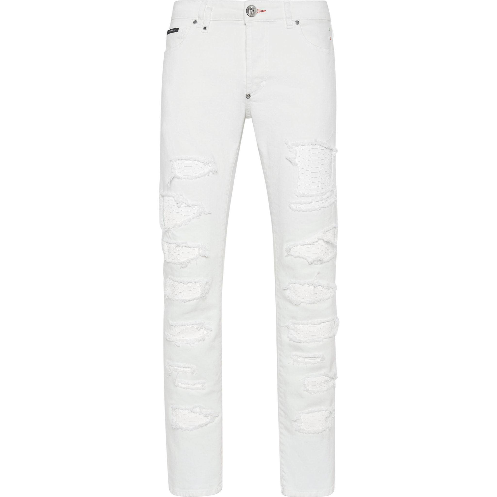 PHILIPP PLEIN Vaqueros de corte recto PYTHON